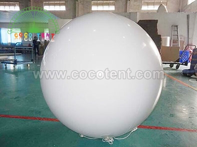 White Blank Inflatable helium balloon Advertising balloon Crowd Ball