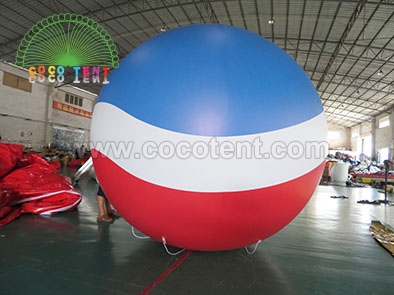 Inflatable coca-cola brand helium balloon for advertising and promotion Full printing balloon