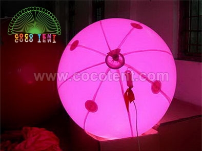 Led Lighting Inflatable Balloon For Decoration Lighting Helium Balloon Crowd Ball