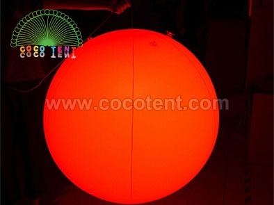 PVC Inflatable Led Lighting Balloon Sky fly helium balloon