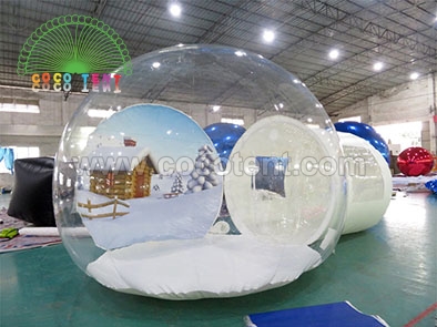 Customize Inflatable Take Photo Snow Globe