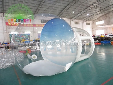 Inflatable Snow Globe with Airtight Frame