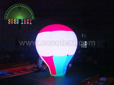 Led light inflatable giant helium bulb balloon Ground Balloon Hor air Balloon