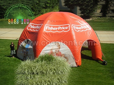 Custom Inflatable Spider Dome Tents