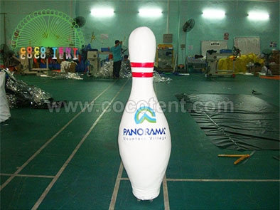 Inflatable bowling for display inflatable bottle replicas model for advertising