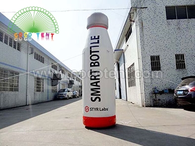 China Supplier PVC Airtight Inflatable Bottle Can For Promotional