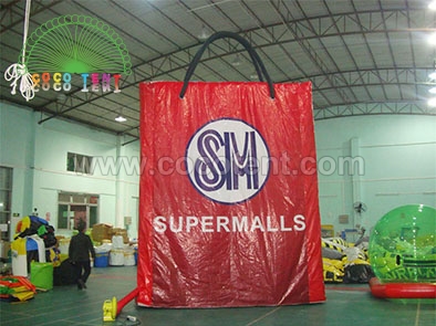 Inflatable Shopping Bag, Carry Bag, Inflatable replicas model