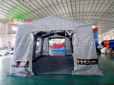 Self Erecting Inflating Emergency Rescue Tent