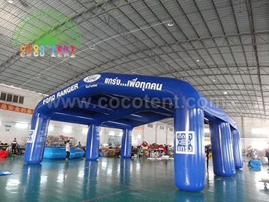 Inflatable Advertising Booth Airtight Arch Tent