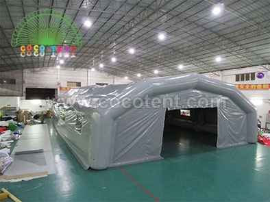 Outdoor Air Sealed Inflatable Building Tent with Two Layers Windows