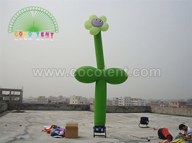 5M Flower Shape Inflatable Air Dancer Sky Man