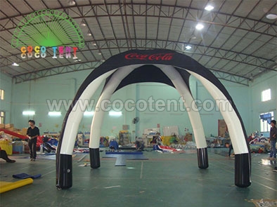 Inflatable X-Shape Tent with Printing for Advertising Event
