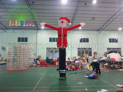 Inflatable santa clause sky dancer