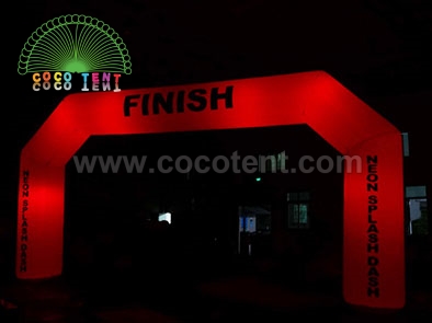 Led Lighting Inflatable Arches With Logo Print