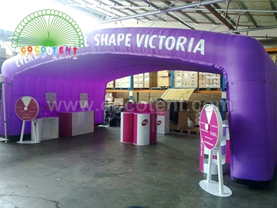 Durable big and wide inflatable arch for events activity promotion advertising