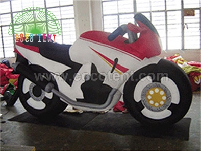 Inflatable Motorbike Model Replica For Promotion