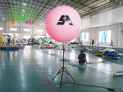 Adjustable Tripod Light Balloon Inflatable Advertising Standing Balloon