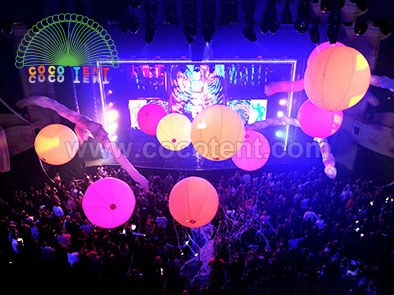 Inflatable LED mini crowd zygotes Interactive Lighting Balls