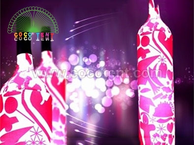 Inflatable led lighting decoration bottle for stage decoration