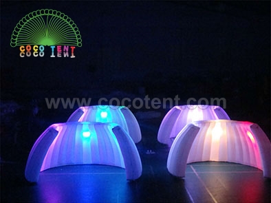 Inflatable Lighting Wall Tent For Stage Decoration