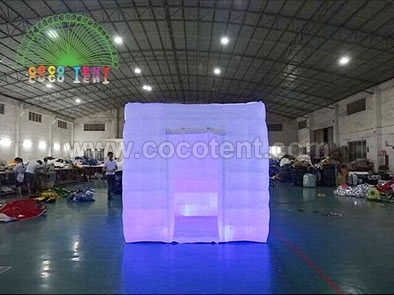 Inflatable Led Lighting Photo Booth Tent