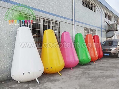 Water park equipment inflatable buoy inflatable swim buoy