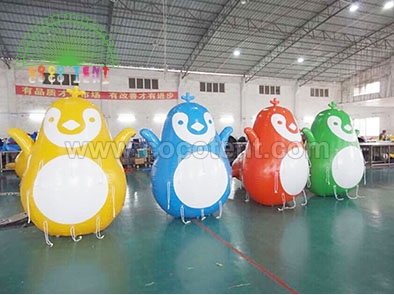 Customized Large Cartoon Shape Floating Inflatable Buoy