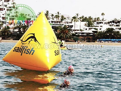 Inflatable Buoys or Race Markers at Open Water Events
