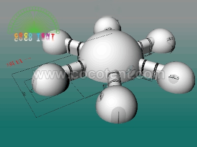 Outdoor Shelter Large Inflatable Marquee Domes for Big Festival Event Party