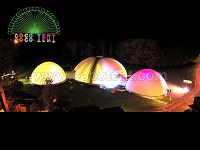 Large lawn Inflatable Marquees and Event Domes