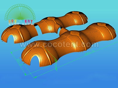 Inflatable Dome & Cube Tent