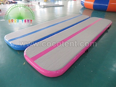 4x1m Pink Yoga Matt Inflatable Air Track Gym Mat