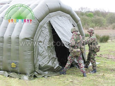 Inflatable Military Tents and Temporary Structures