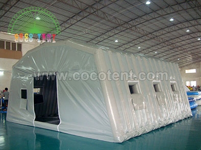 Self Erecting Inflating Rescue Tent for Fire Department