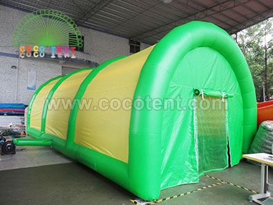 Green Customized Inflatable Air Structure Tent