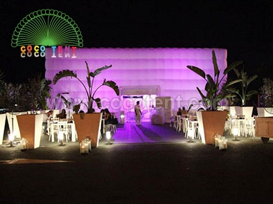 Inflatable Led Party Event Tent Inflatable Square Bubble Tent