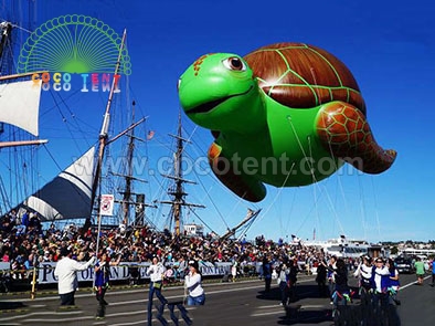 Big Bay Balloon Parade Turtle Floating Helium Balloon