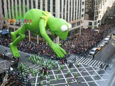 Hot air balloon Inflatable frog helium parade balloon