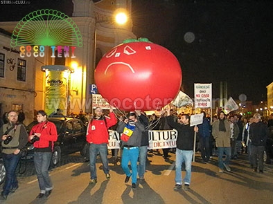 Inflatable tomato vegetables helium balloon