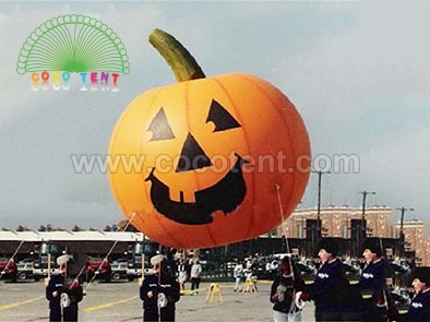 Inflatable halloween pumpkin helium parade balloon for holiday