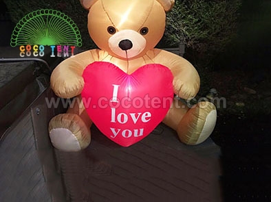 Bear with heart Valentine
