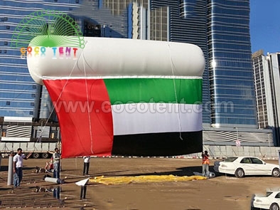 Inflatable UAE Flag Helium Balloon