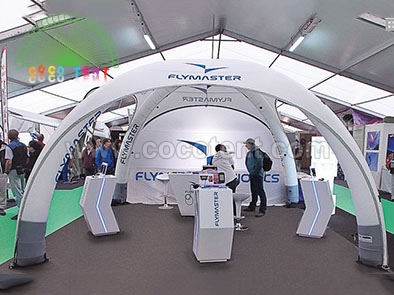 White Inflatable X-Gloo Event Tent