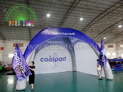 Inflatable X-gloo Tent