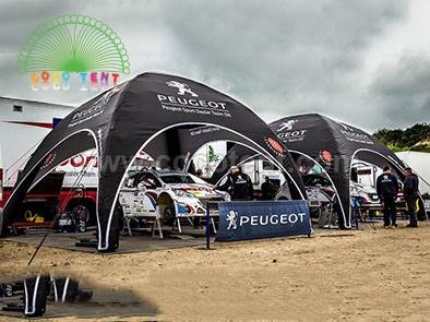 Inflatable X-Gloo Tent for Car Show