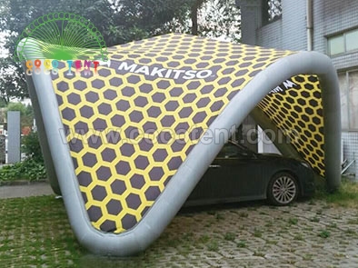 Custom Printed Inflatable V Tent