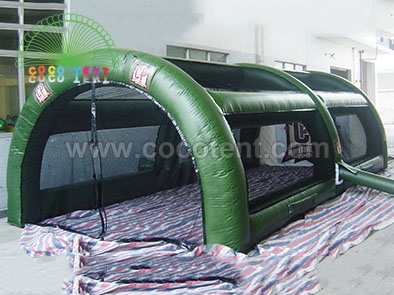Inflatable Paintball Shootout Tent