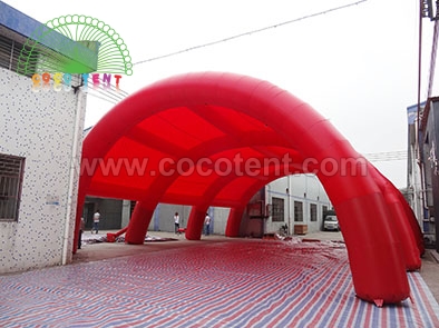 Red Inflatable Arch Tent