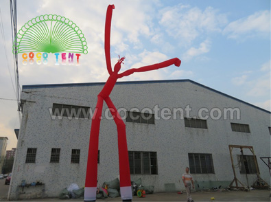 Inflatable air fly dancing man for event decoration
