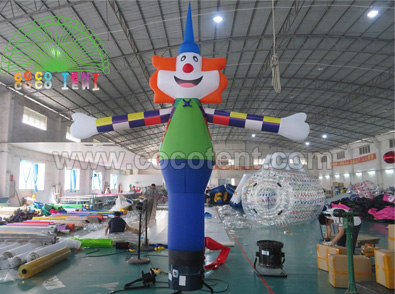 Inflatable air dancer cute clown air sky dancer